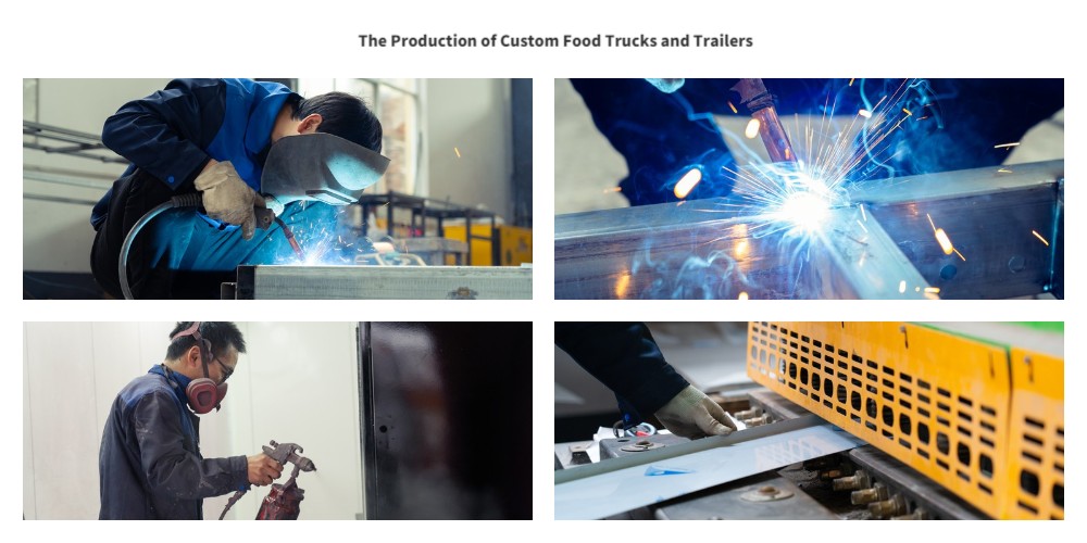 production of custom food trucks and trailers